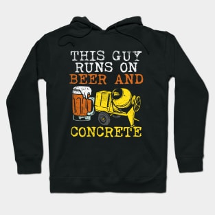 Beer And Concrete Hoodie